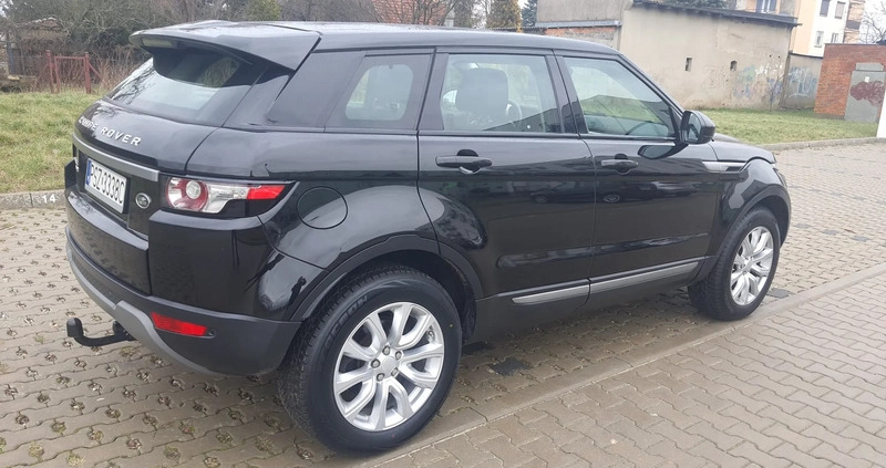 Land Rover Range Rover Evoque cena 85500 przebieg: 115000, rok produkcji 2015 z Szamotuły małe 154
